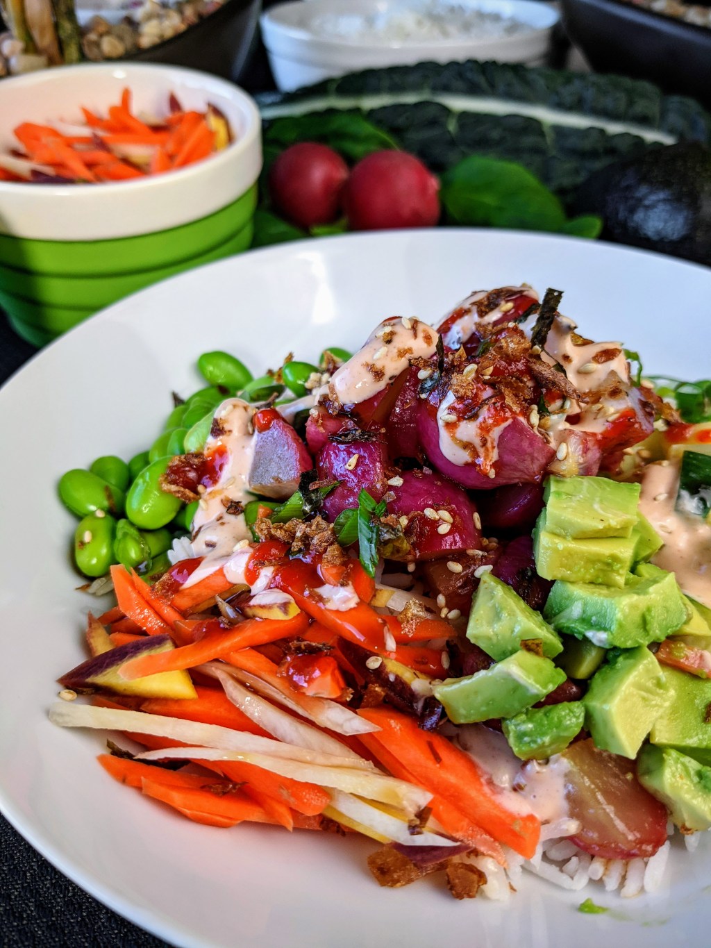 Hawaiian-Inspired Rice Bowl