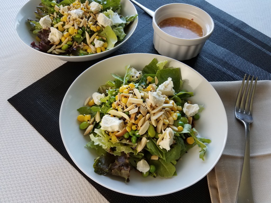 Poppy Salad with goat&nbsp;cheese