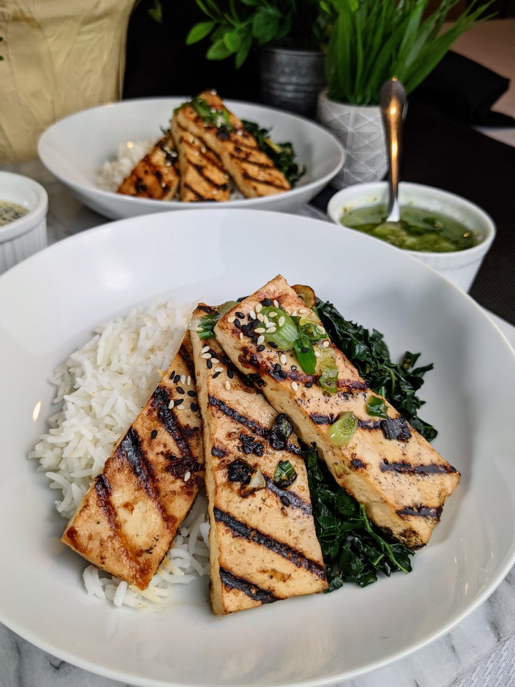 Korean-Inspired Grilled Tofu