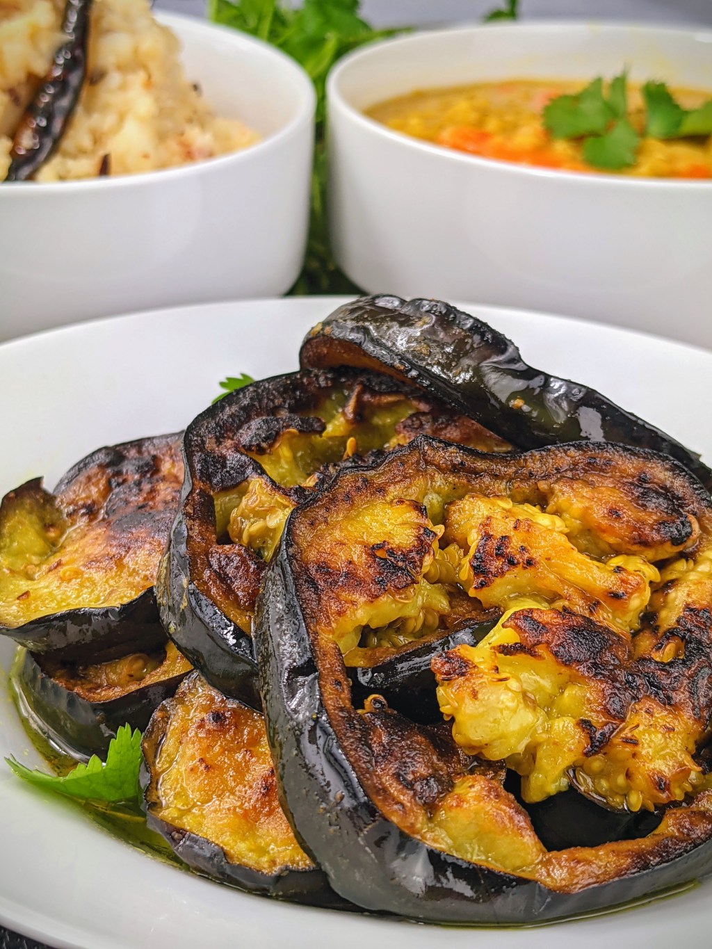 Begun Bhaji (Fried&nbsp;Eggplant)