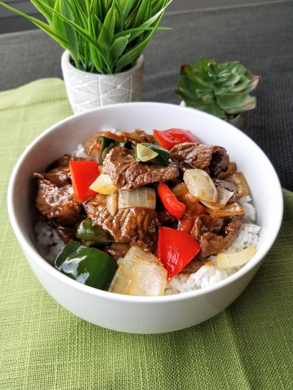 Stir Fried Pepper Steak