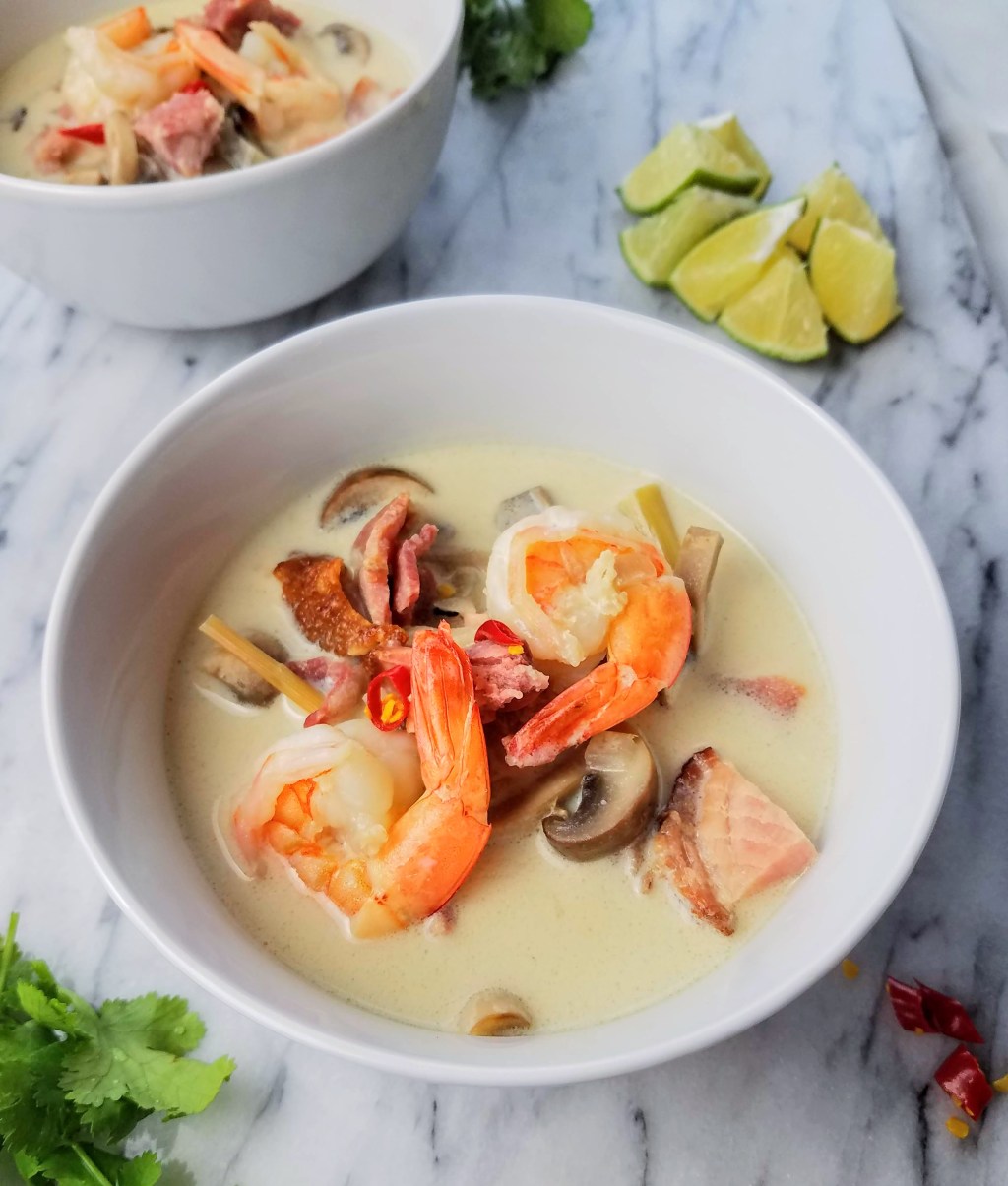 Thai Coconut Soup with&nbsp;Ham