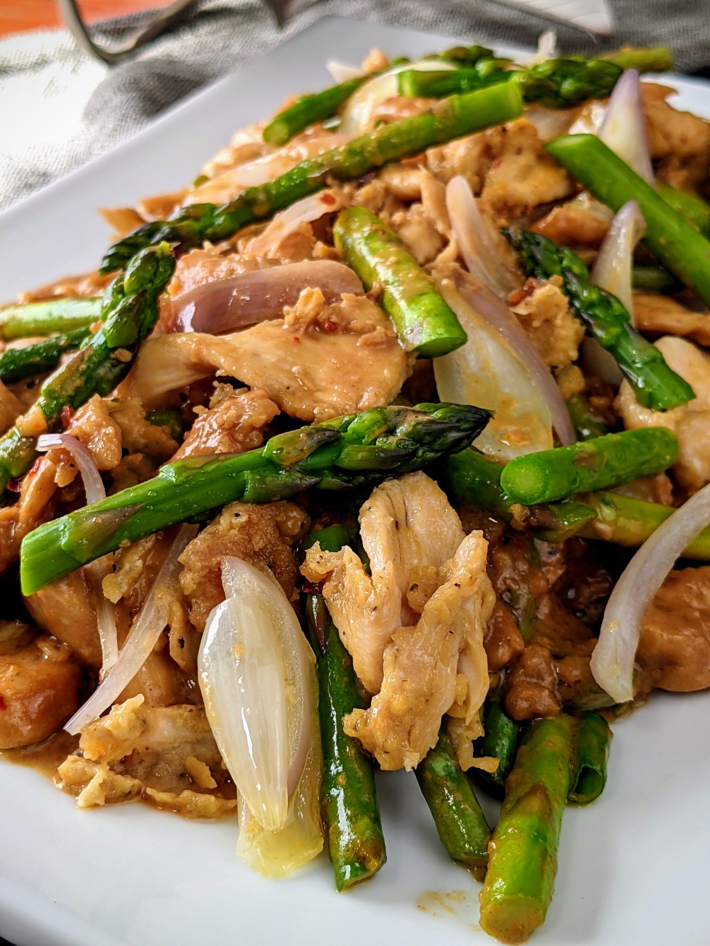 Stir fry Chicken with&nbsp;Asparagus