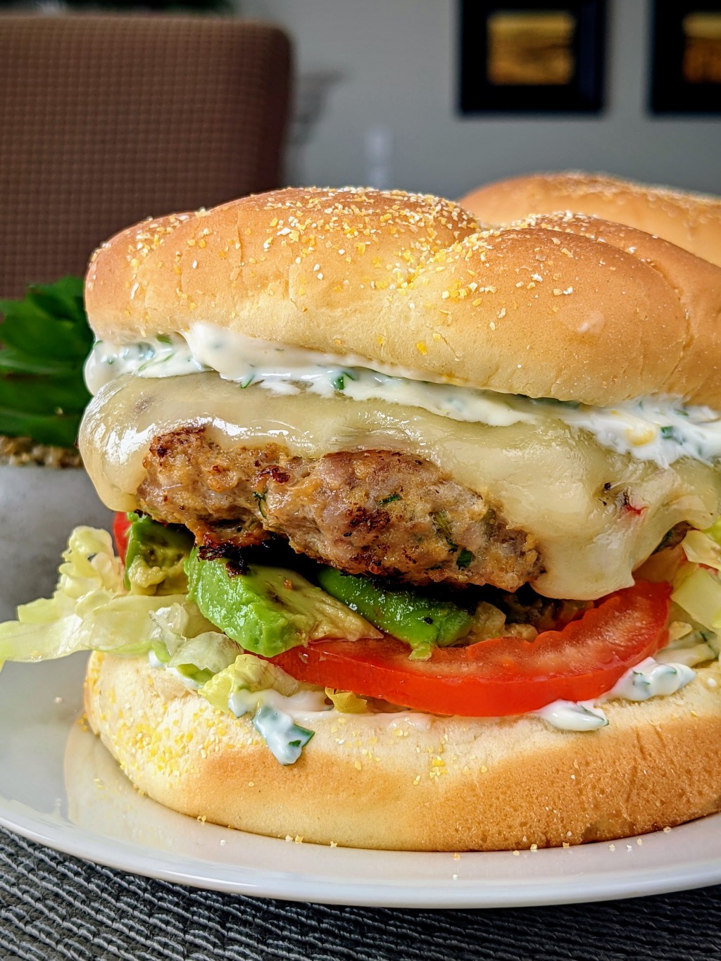 Italian Style Turkey&nbsp;Burger