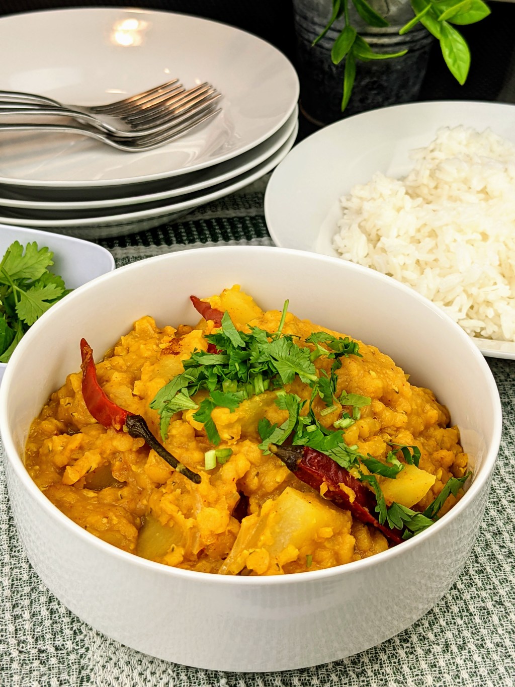 My Mom’s Lentils with&nbsp;Potatoes
